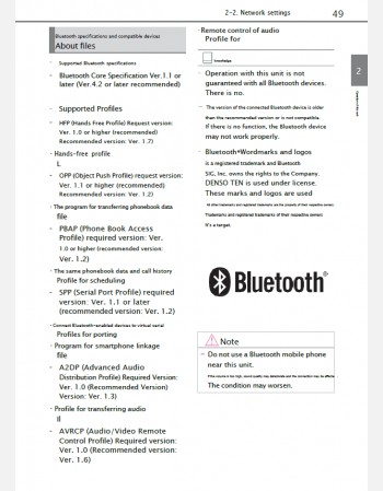 toyota aqua 2024-2025 navigation & multimedia system manual in english